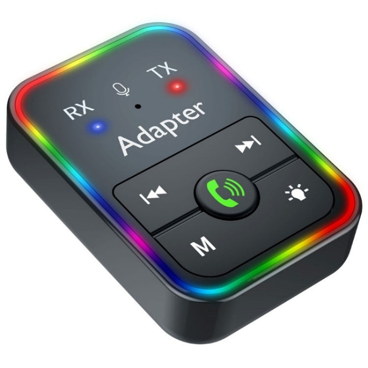 Q9 Support TF Card Playback 2-in-1 Bluetooth 5.3 Wireless Transmitter / Receiver MP3 Player