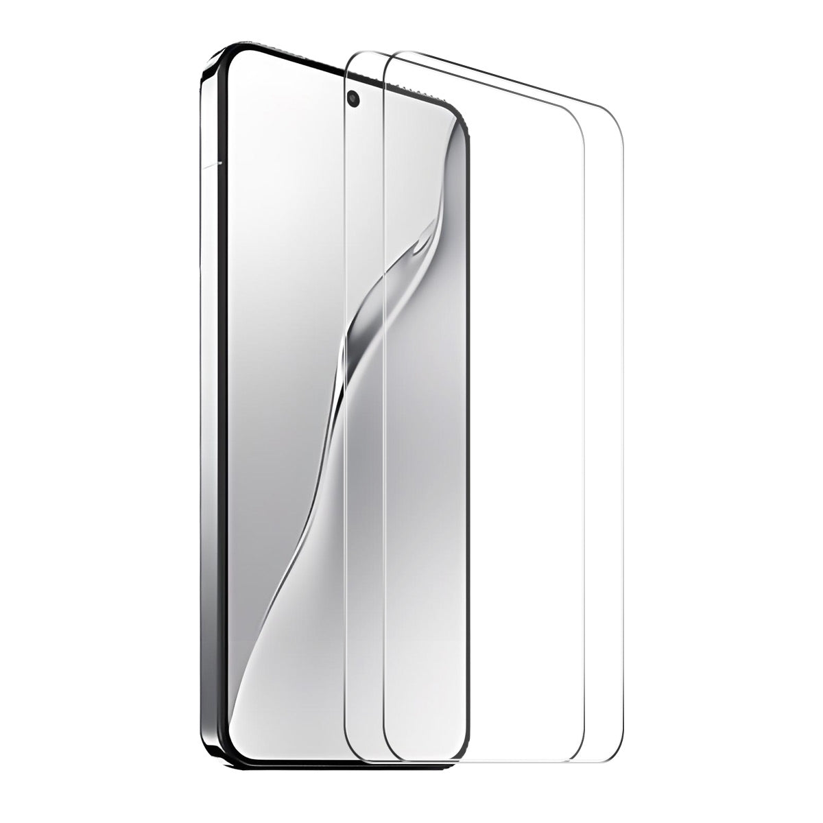 For Xiaomi 15 2pcs ENKAY 0.18mm High Aluminum-silicon Tempered Glass Film, Support Ultrasonic Fingerprint Unclock