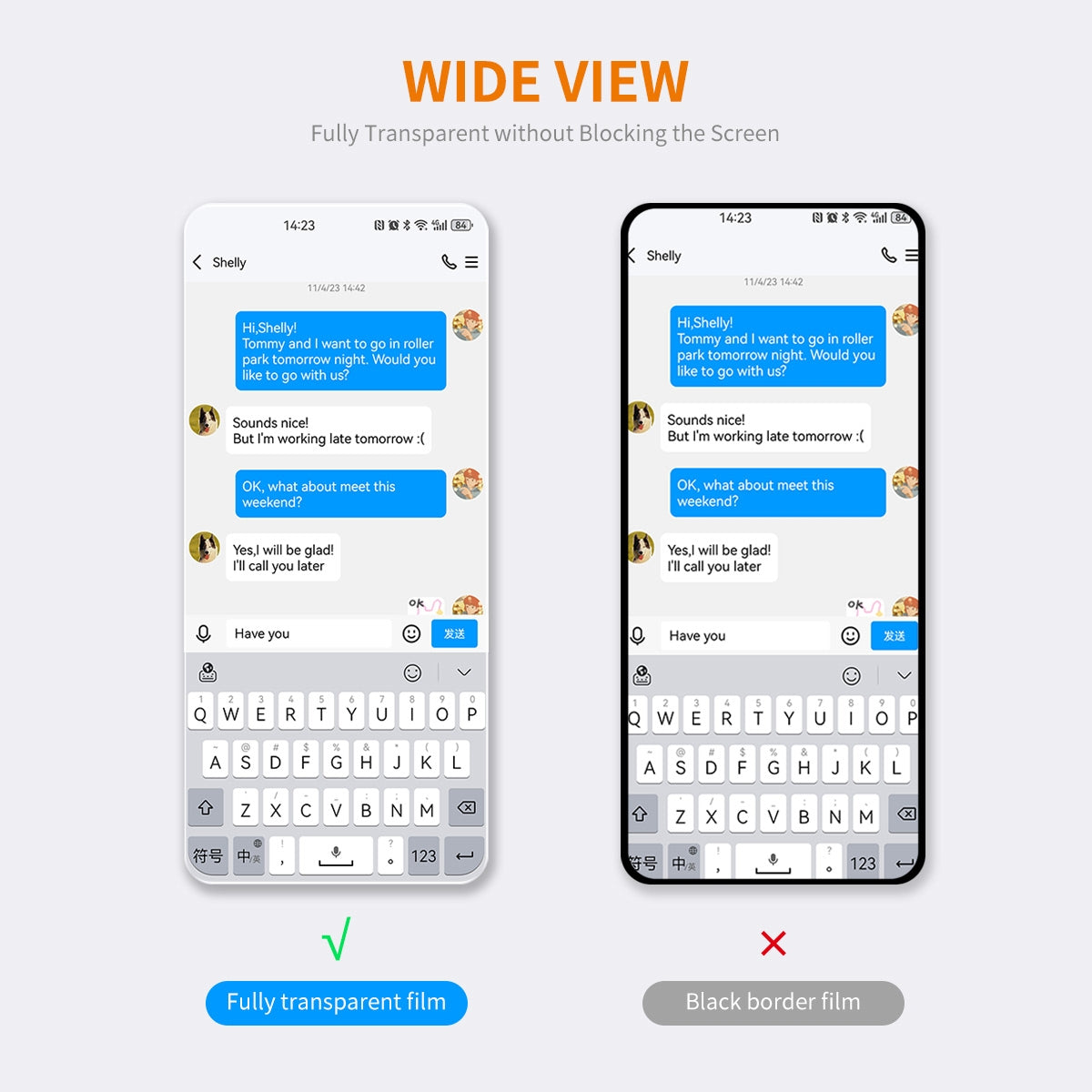 For Xiaomi 15 2pcs ENKAY 0.18mm High Aluminum-silicon Tempered Glass Film, Support Ultrasonic Fingerprint Unclock