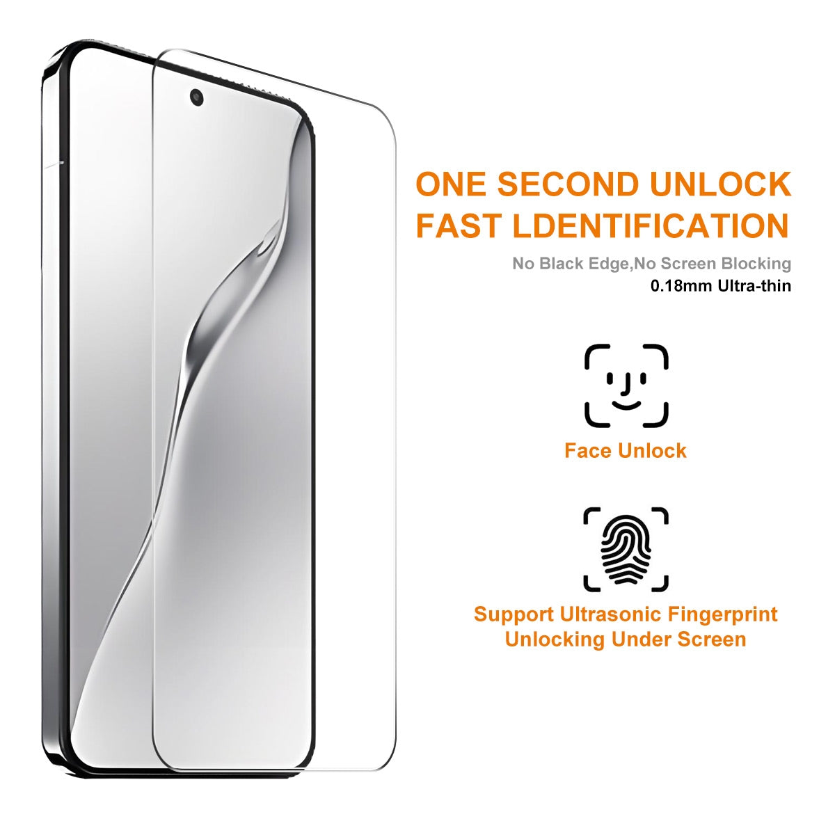 For Xiaomi 15 ENKAY 0.18mm High Aluminum-silicon Tempered Glass Film, Support Ultrasonic Fingerprint Unclock