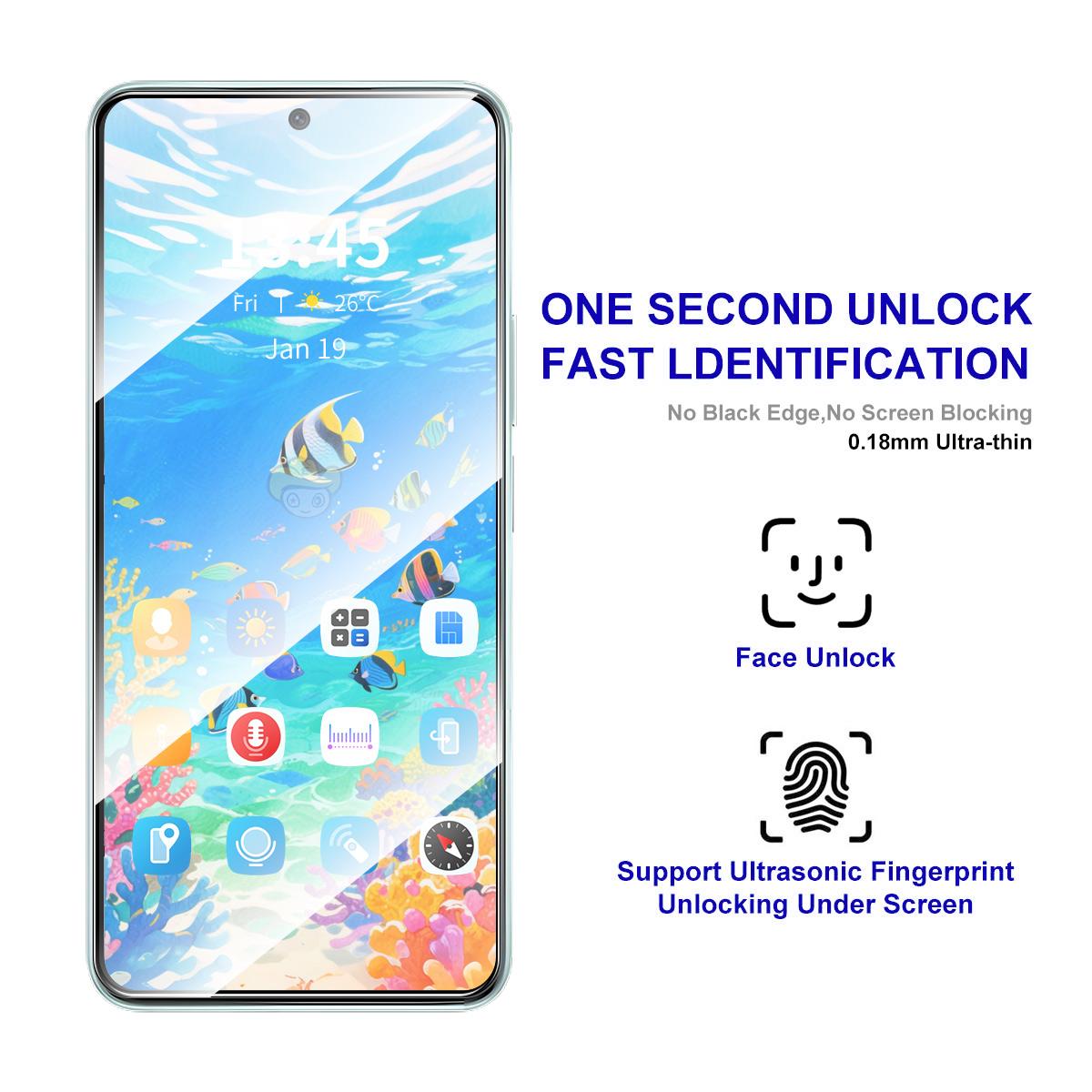 For Xiaomi 15 ENKAY Easy Install 0.18mm High Alumina Silicon Full Glass Film, Support Ultrasonic Unlock