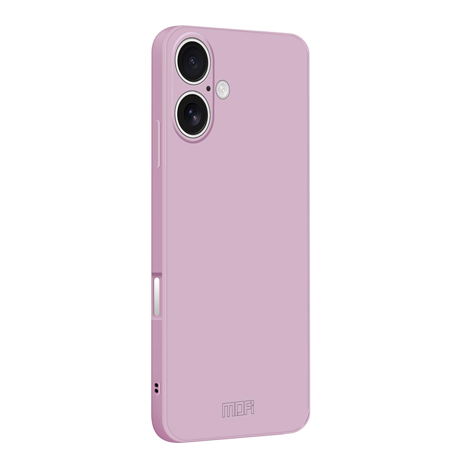 Compatible with iPhone 18 MOFI Caring Soft Shell Liquid Silicone Skin Feel Phone Case - Purple