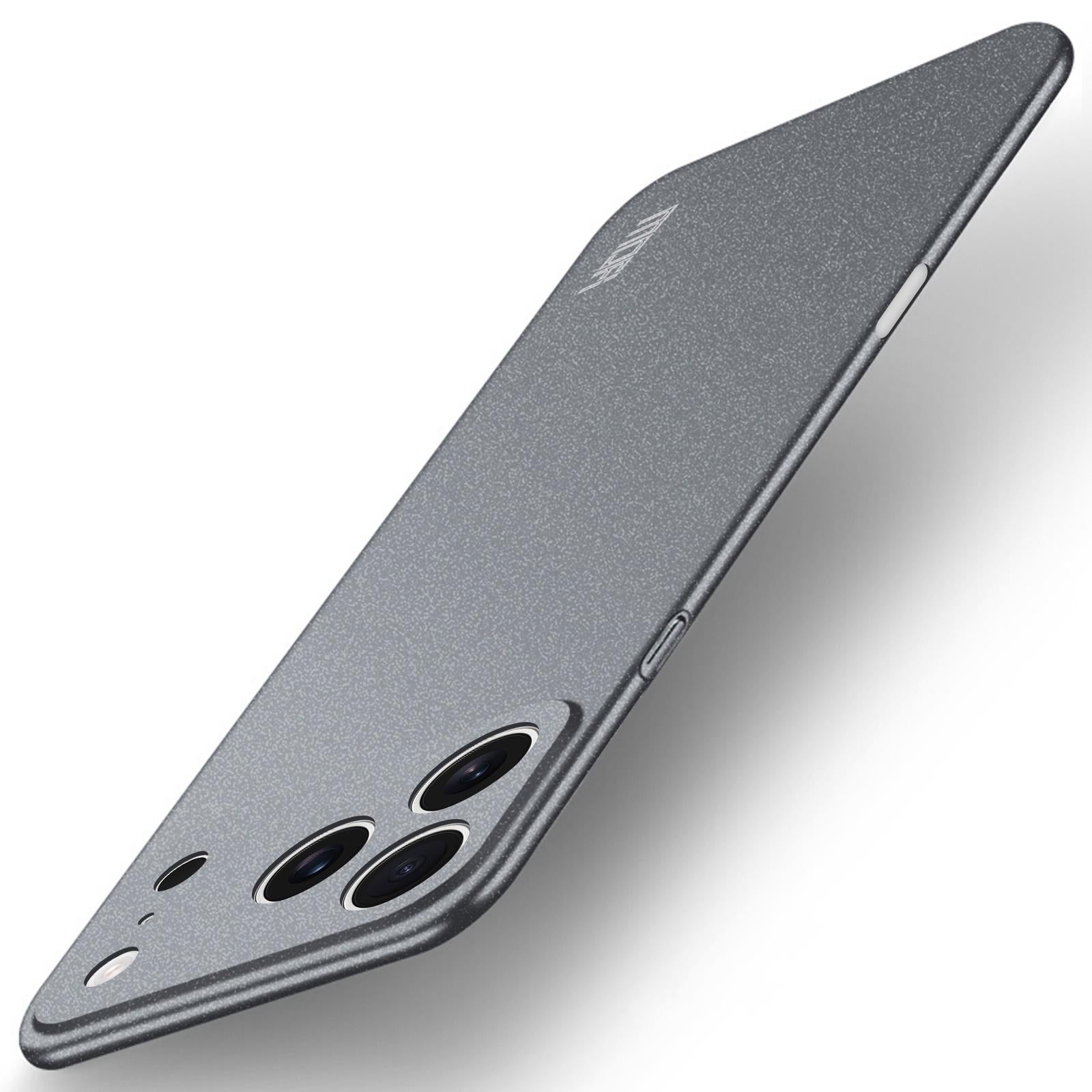 Compatible with iPhone 18 Pro MOFI Fandun Series Frosted PC Ultra-thin All-inclusive Phone Case - Gray