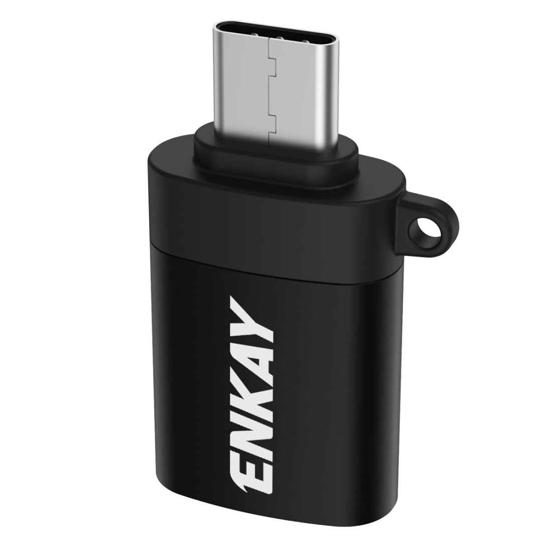 Uniqbuy For ENK-AT101 Aluminium Alloy USB-C / Type-C to USB 3.0 OTG Data Adapter Converter(Black)