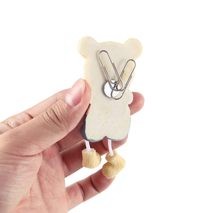 Cartoon Bear Stereo Refrigerator Magnetic Fridge Magnet, Style Random Delivery