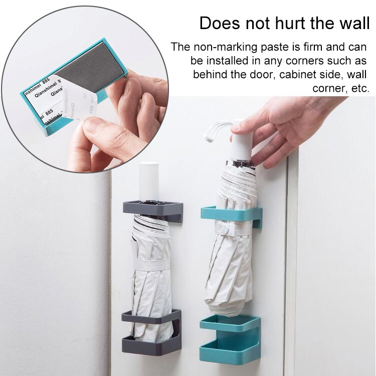 Umbrella Stand Behind Multifunctional Wall Hanging Umbrella Barrel Door(Color Random Delivery)