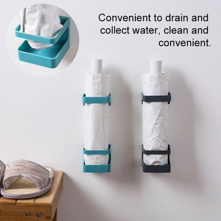 Umbrella Stand Behind Multifunctional Wall Hanging Umbrella Barrel Door(Color Random Delivery)