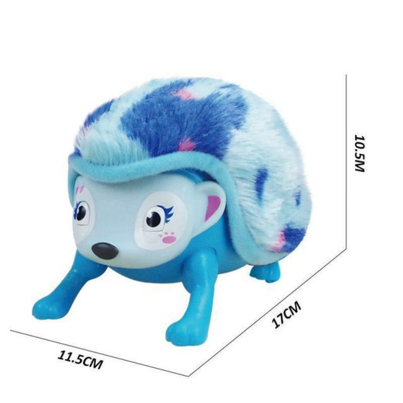 Electronic Smart Touch Sensing Simulation Flip Hedgehog Toy, Random Color Delivery