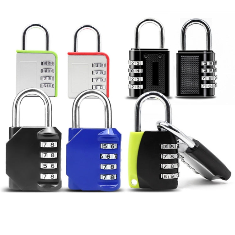 Four Digits Combination Lock Lluggage Gym Anti-theft Padlock, Style:8075