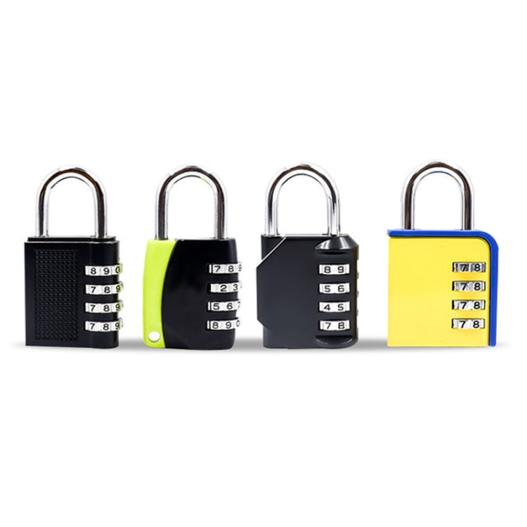 Four Digits Combination Lock Lluggage Gym Anti-theft Padlock, Style:8075