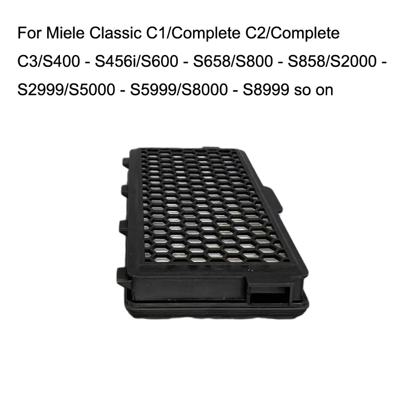 For Miele 3DFJM / Complete C2 Vacuum Cleaner Accessories Filters(Black)