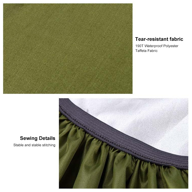 55-60L Adjustable Waterproof Dustproof Backpack  Rain Cover Portable Ultralight Protective Cover(Black)