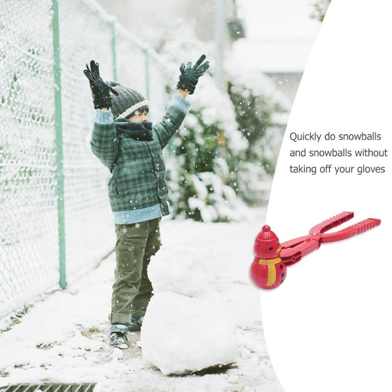 Snowball Fight Snow Clip Outdoor Toy Simulation Snowman Modeling Snowball Making, Random Color Delivery