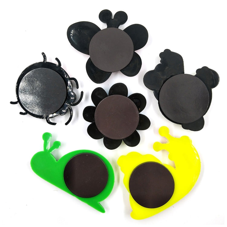 10 PCS Cute Cartoon Insect Soft Silicone Refrigerator Stickers Blackboard Magnet Stickers(Beetle)