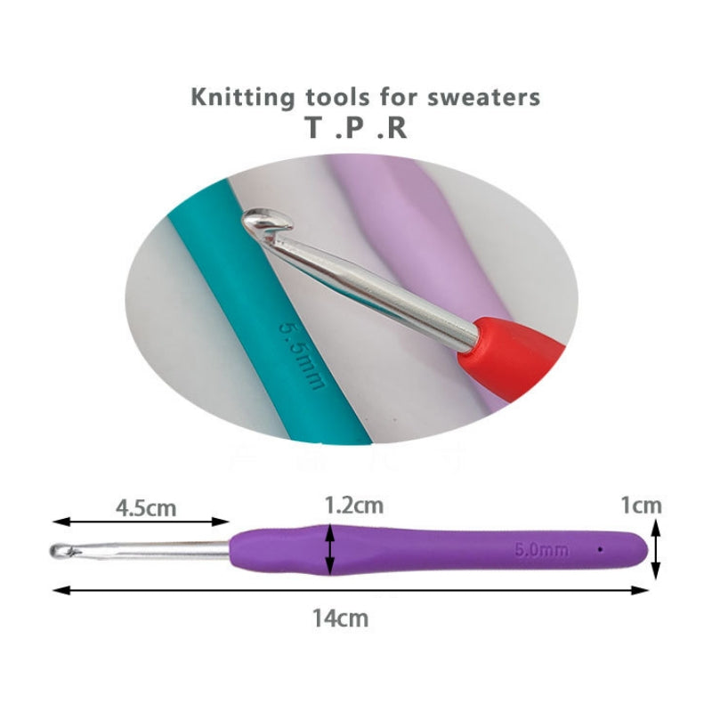 100 PCS/Set Handmade DIY Sweater Knitting Crochet Tools Material Set