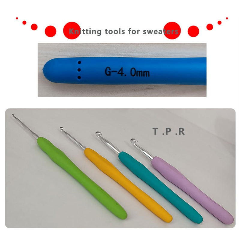 Pink Flower Cat Handmade DIY Sweater Knitting Crochet Tools Material Set