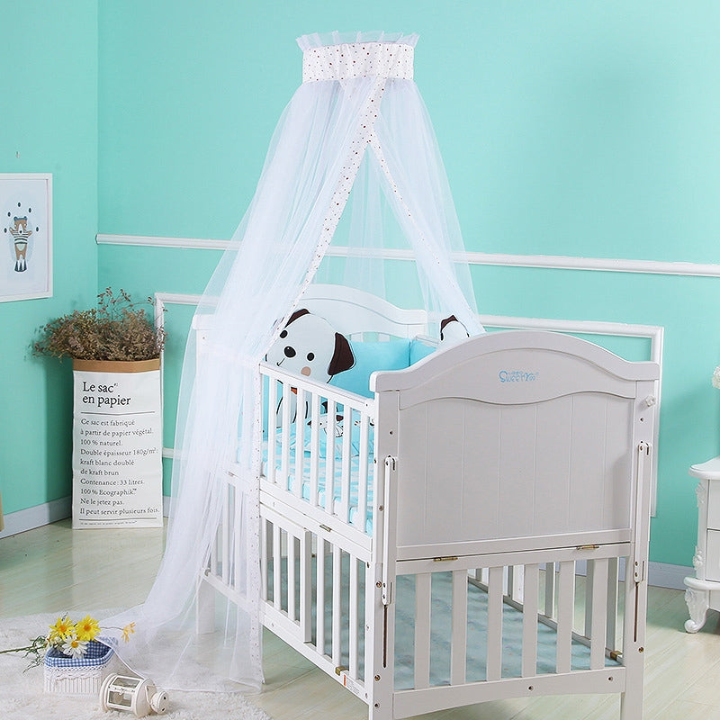 Crib Dome Lightweight Mosquito Net, Size:4.2x1.6 Meters, Style:Simple Door Mosquito Net