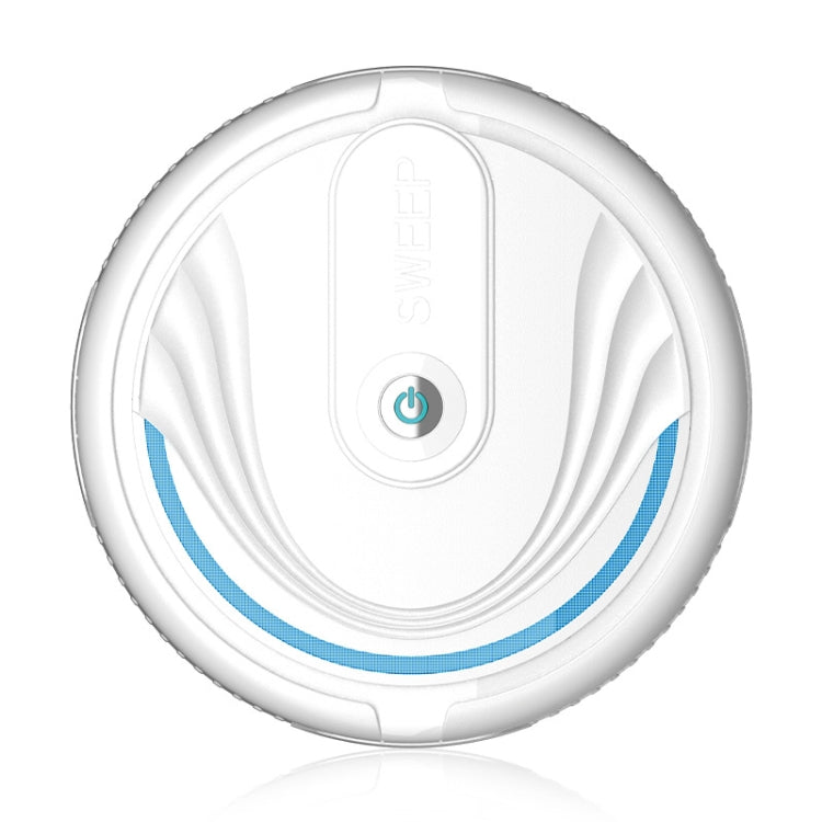 Mini Smart Dust Collector Automatic Household Sweeping Robot, Specification:Chargeable Version(White)