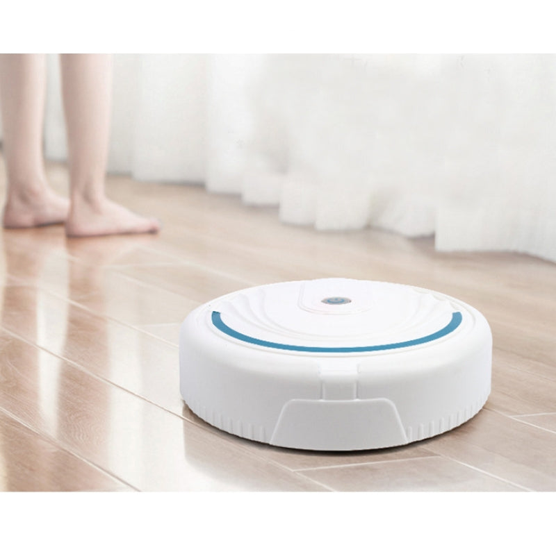 Mini Smart Dust Collector Automatic Household Sweeping Robot, Specification:Chargeable Version(White)