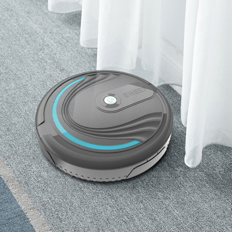 Mini Smart Dust Collector Automatic Household Sweeping Robot, Specification:Chargeable Version(White)