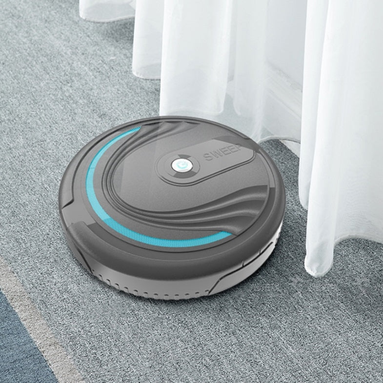Mini Smart Dust Collector Automatic Household Sweeping Robot, Specification:Chargeable Version(Gray)