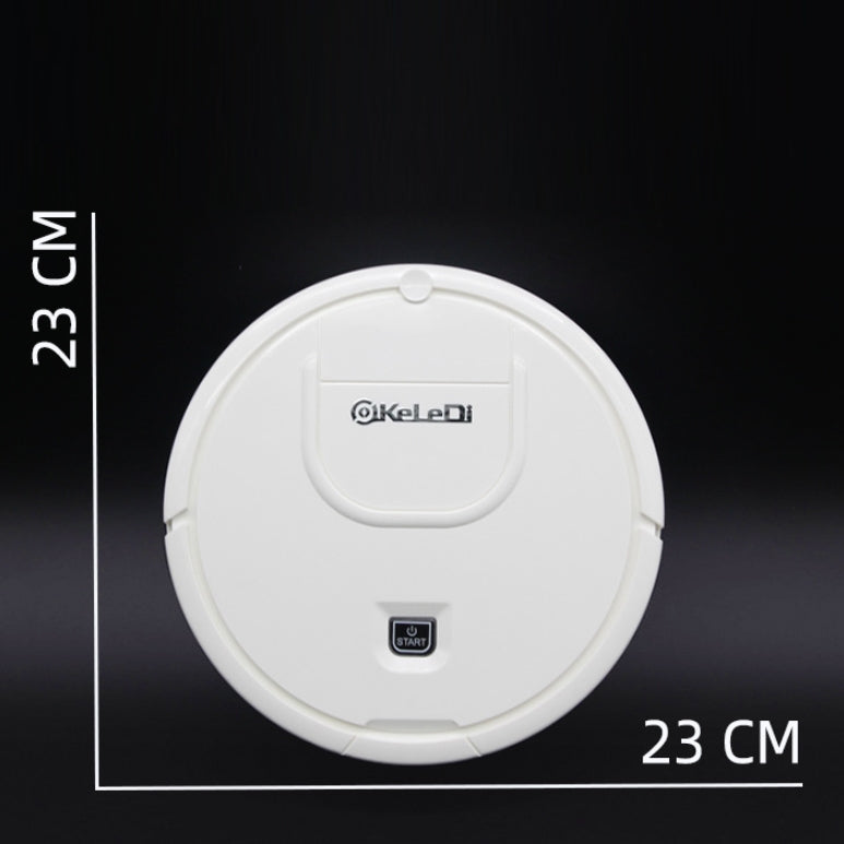 KeleDi Mini Smart Sweeping Robot Mop & Suck 2 In 1 Automatic Cleaning Machine(Black)