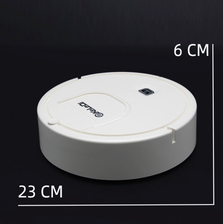 KeleDi Mini Smart Sweeping Robot Mop & Suck 2 In 1 Automatic Cleaning Machine(Black)