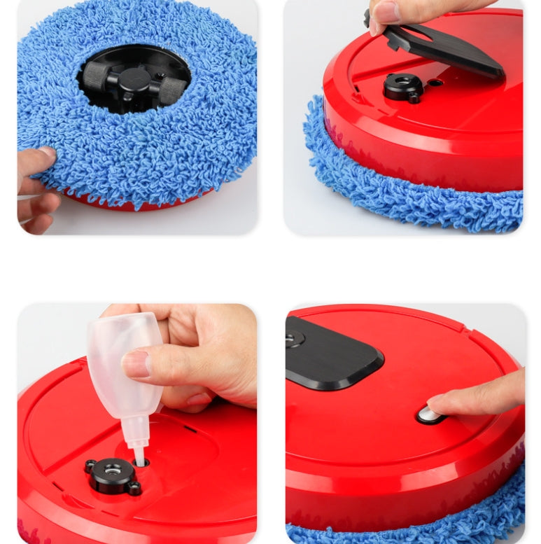 KeLeDi Household Multifunctional Mopping Robot Intelligent Humidifier Automatic Atomizing Aroma Diffuser(White)