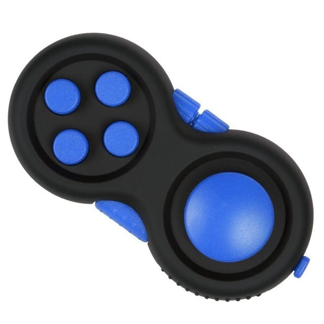 Hand Pad Toys Stress Relief Puzzle Magic Pad Anti Stress Game Handle Decompression(Black)