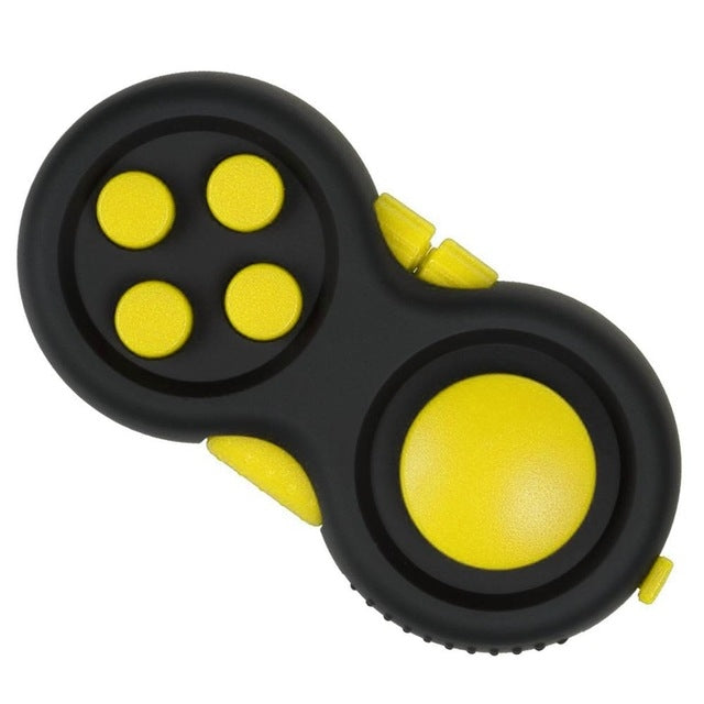 Decompression Toy Magnetic Buckle Toy Press Handheld Toy(White)