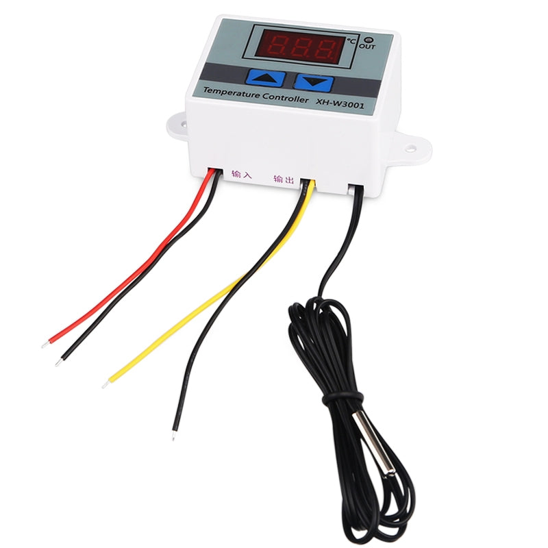 XH-W3001 Digital LED Temperature Controller Arduino Cooling Heating Switch Thermostat NTC Sensor 24V