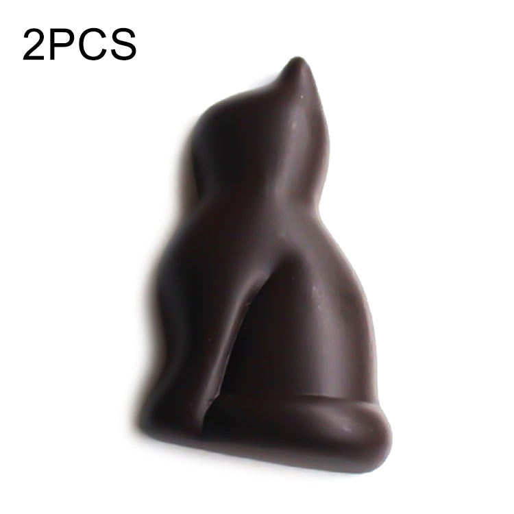 2 PCS Simulation Food Stereo Chocolate Refrigerator Magnet Decoration Stickers(Ice Cream)