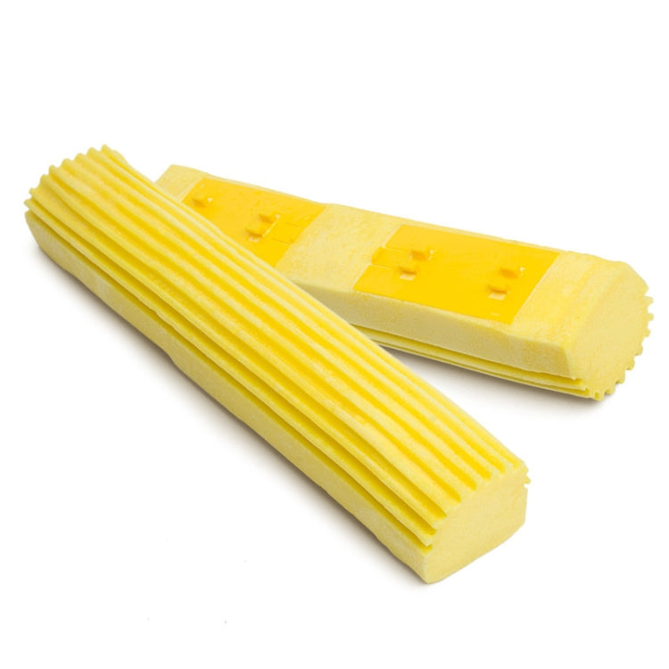 2 PCS 28cm Half-Fold Narrow Mouth Universal Mop Sponge Tape Head Replacement Fittings