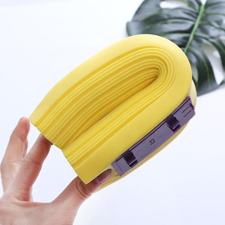 2 PCS 28cm Half-Fold Narrow Mouth Universal Mop Sponge Tape Head Replacement Fittings