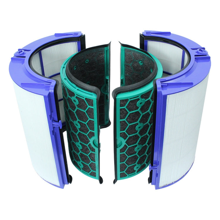 Air Purifier Filter Accessories For Dyson TP04 / DP04 / HP04，Specification： 1 set Filter + 1 Set Activated Carbon