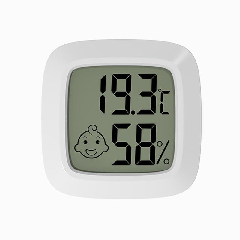 Temperature And Humidity Measuring Baby Room Temperature Meter(White)