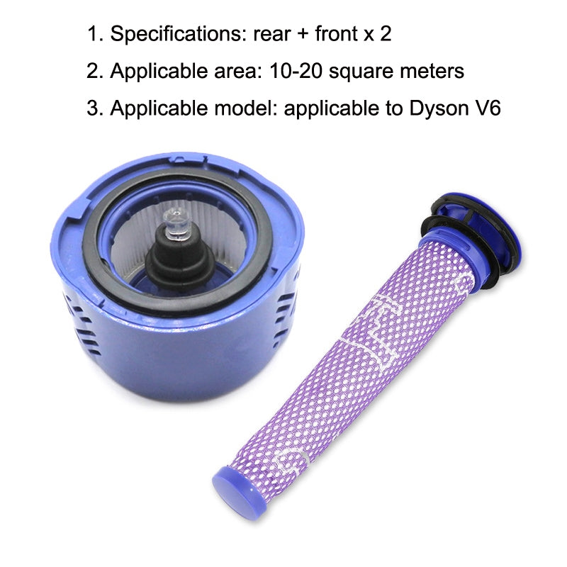 3 in 1 Filter Accessories For Dyson V6