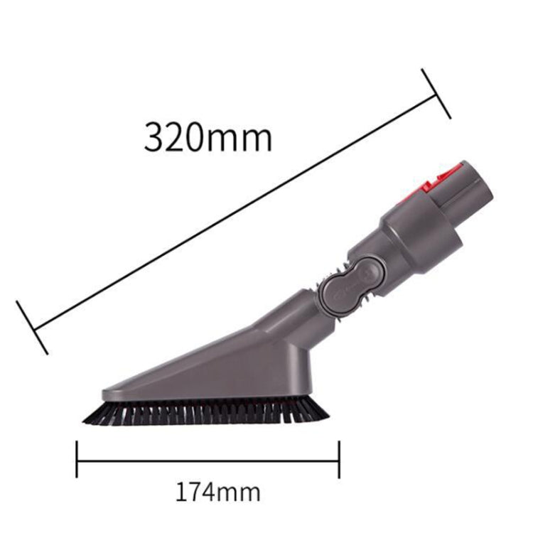 Furniture Brush Folding Brush Universal Turning Head for Dyson V7 V8 V10 V11