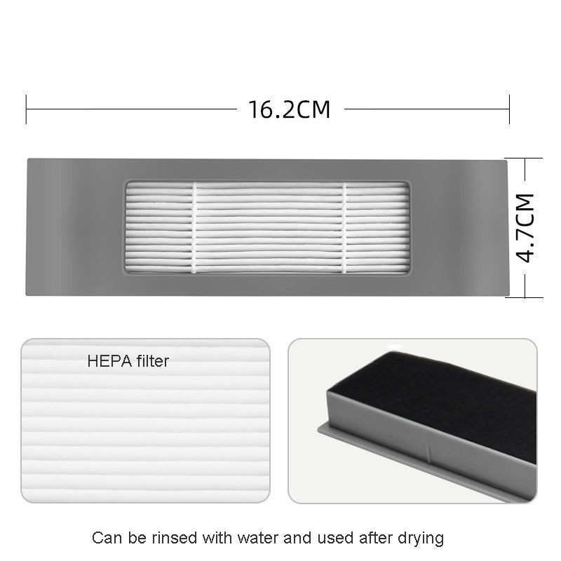 2pcs Hepa Filter For Ecovacs OZMO 950 920 T5  DX55 DJ65 Vacuum Cleaner Accessories