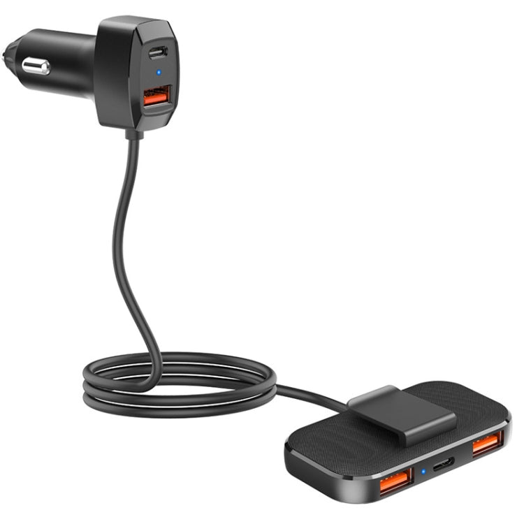 SC02M 5 In 1 Mobile Phone Fast Recharge Car Charger