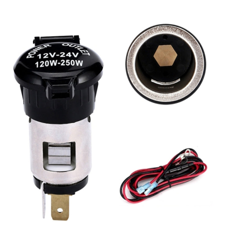 Car Modified Cigarette Lighter Car Charging Power Socket No Cigarette Type (with 1.5m Line)