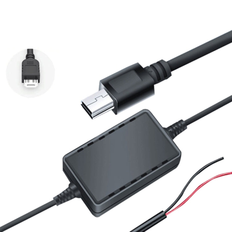 USB Car Charge 12V To 5V Navigation Instrument Reduction Line(Android Straight Head)