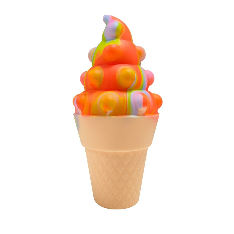 Ice Cream Shaped Pinch Decompression Toy(A)