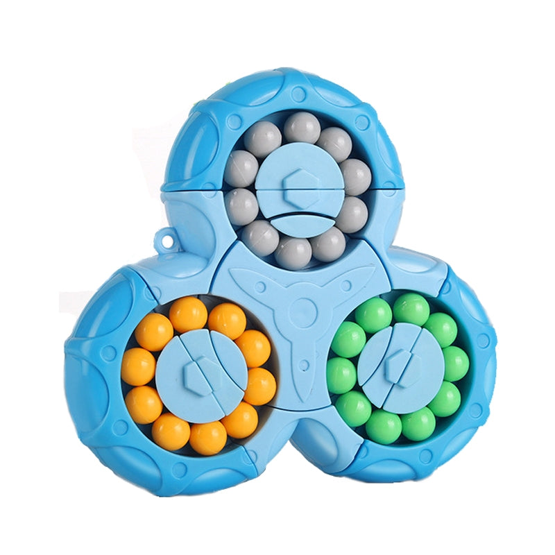 Six-sided Spinning Fidget Spinner Ball(Orange)