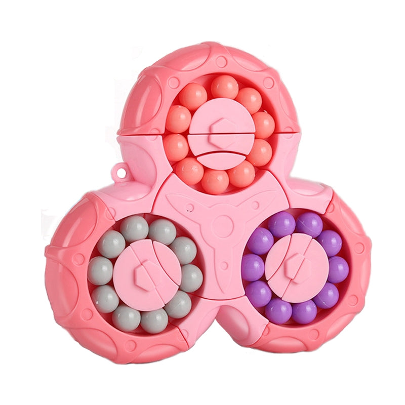 5 PCS Retractable Dog Puzzle Decompression Telescopic Tube Toy(Brown)