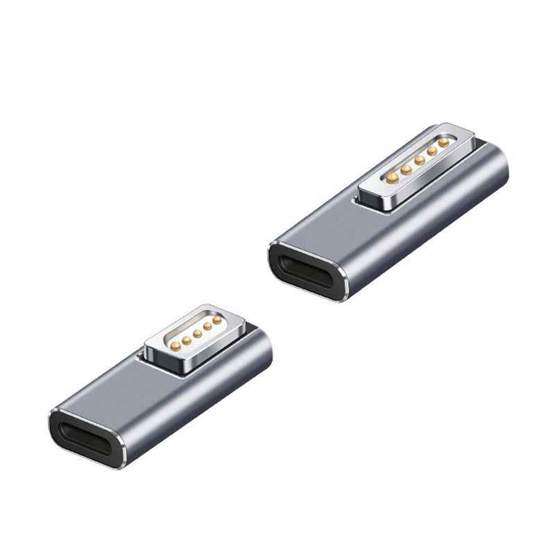 Uniqbuy For Type-C/USB-C to Magsafe1/2 Charging Adapter Supports PD Charging(Type-C to Magsafe 2 T)