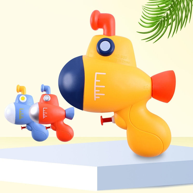 Children Summer Playing Water Beach Press Mini Water Toy Color Random Delivery(Submarine)