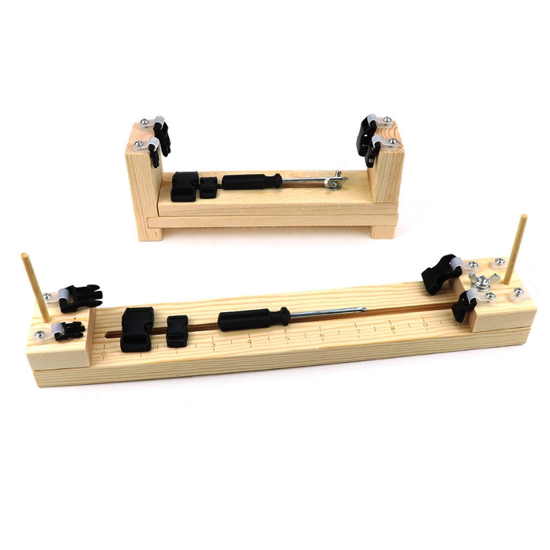 Handmade Jewelry Umbrella Rope Bracelet Braided Wooden Frame(Section B)