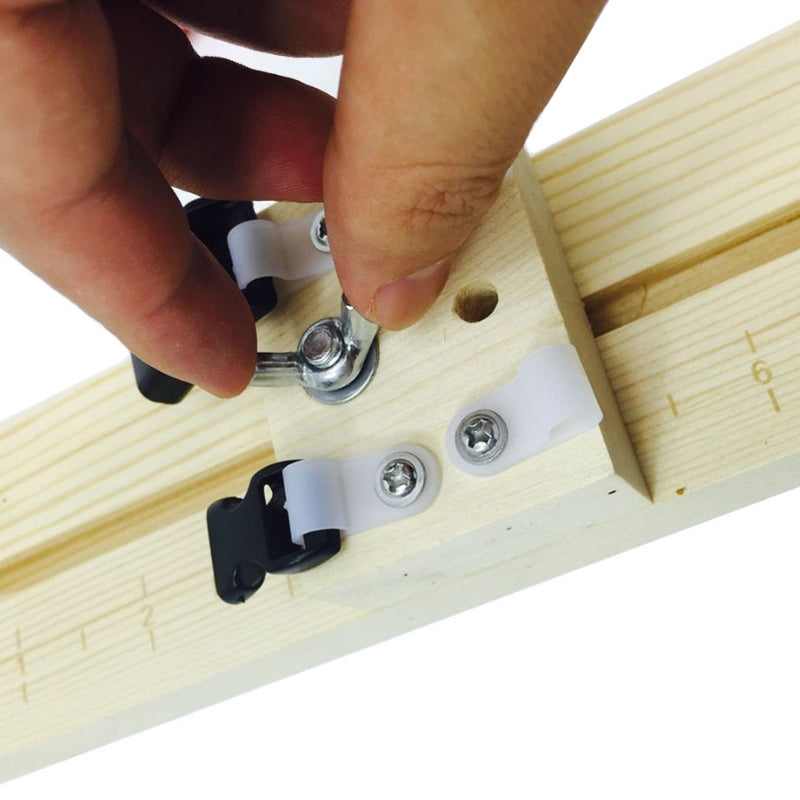 Handmade Jewelry Umbrella Rope Bracelet Braided Wooden Frame(Section B)