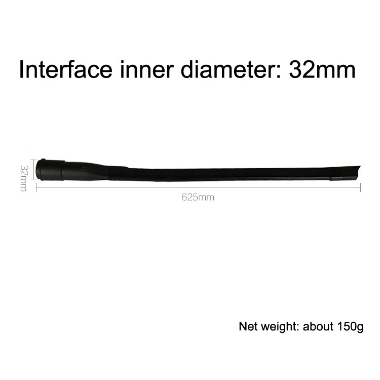 For Midea Home Vacuum Cleaner Accessories Flat Nozzle Suction Brush Head(Black)